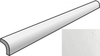 Бордюр Habitat Pencil Bullnose Antique White 25438 3X20