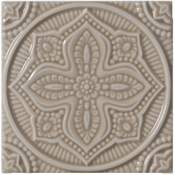 Декор Adex Relieve Mandala Planet Silver Sands (ADST4094) 14,8x14,8