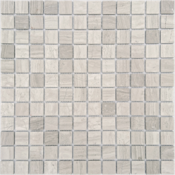 Мозаика Pietrine - Travertino Silver (Чип 23X23X4 Мм) 29,8X29,8