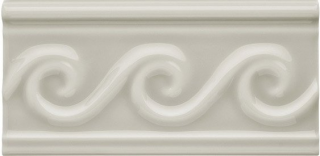 Бордюр Adex Relieve Olas PB Silver Mist (ADNE4132) 7,5x15