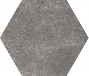 Керамогранит 22094 Hexatile Cement Black 17,5x20