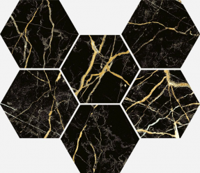 Мозаика Шарм Экстра Лоран Гексагон / Cha.extra Laurent Mosaico Hexagon (620110000069) 25X29