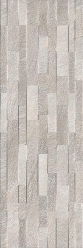 Настенная плитка Гренель 13056R Серый Структура Обрезной 30x89,5