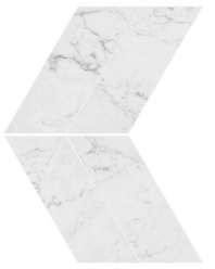 Мозаика Carrara Pure Chevron Lappato (AS1V) 22,5x22,9