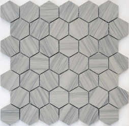Мозаика Pietrine Hexagonal - Marmara Grey (Чип 23X40X7 Мм) 29,2X29,8