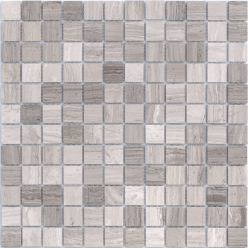 Мозаика Pietrine - Travertino Silver (Чип 23X23X7 Мм) 29,8X29,8