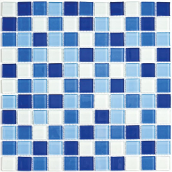 Мозаика Blue Wave-3 (Чип 25X25X4 Мм) 30X30