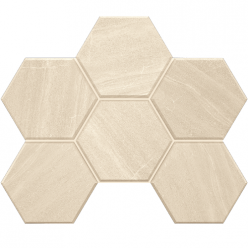Мозаика Gabbro White Hexagon Gb 01 25X28,5