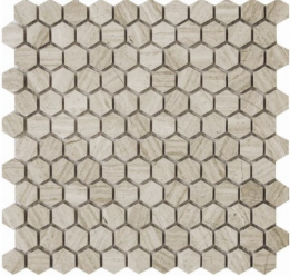 Мозаика Qs-Hex011-25H/10 (чип 25X25X10 мм) 30,5x30,5